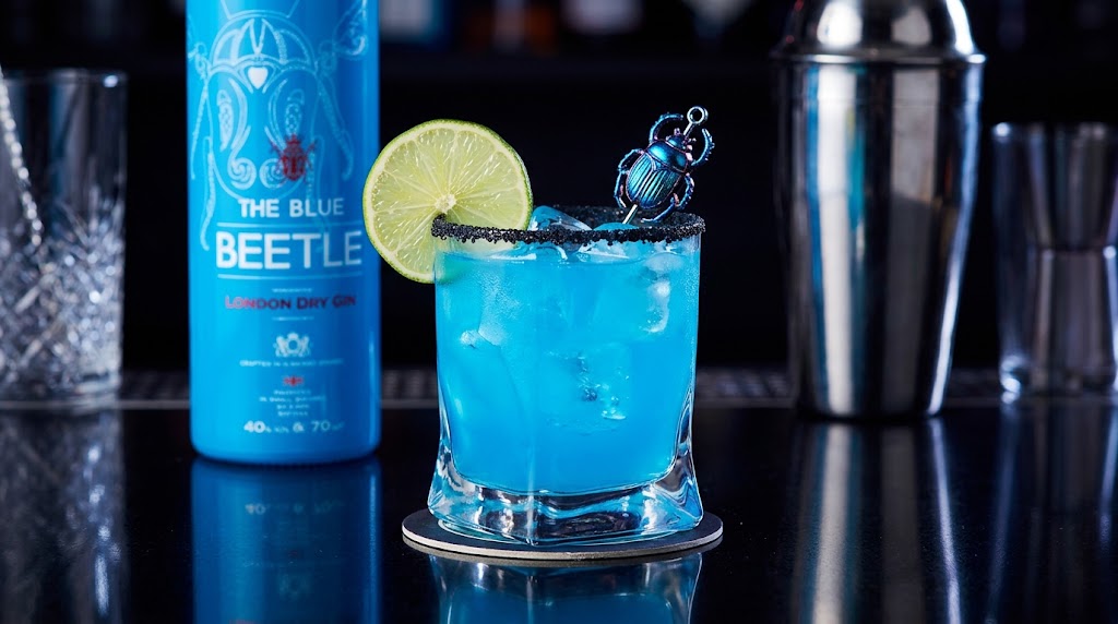 Blue Beetle cold drink